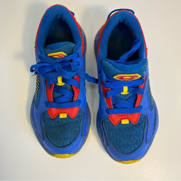 Puma Superman Lace Up  Toddler Boys Blue Sneakers Casual Shoes Size 3.5 - Picture 4 of 9